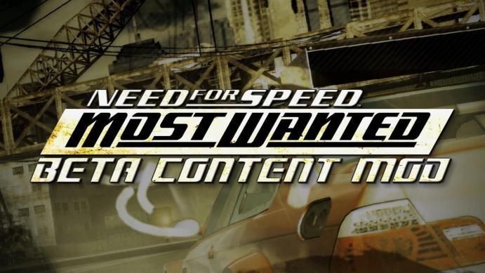 NFS Most Wanted (2005) – Мод "Beta Content"